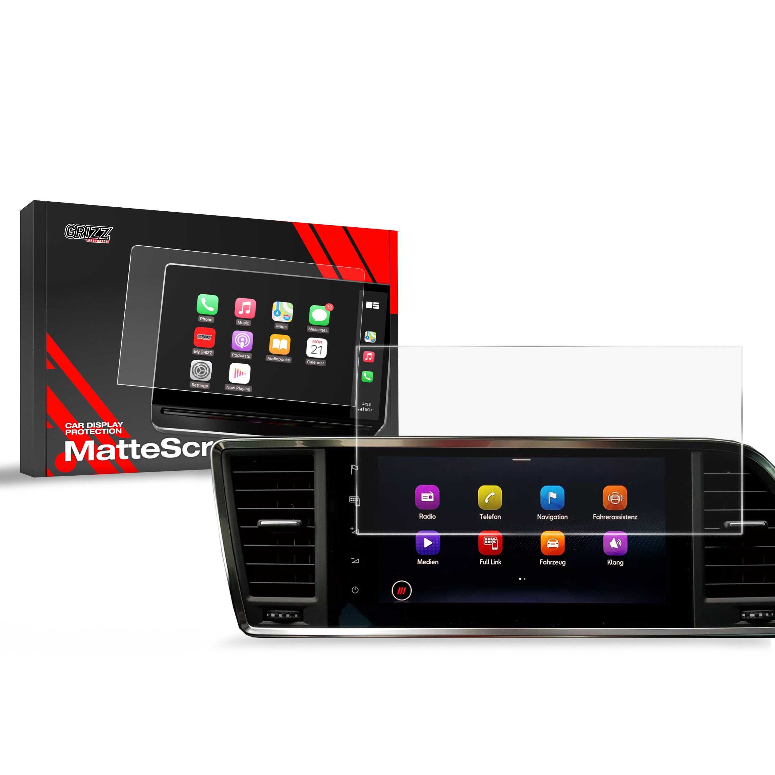 Displayschutzfolien für Seat - Matt & Klar