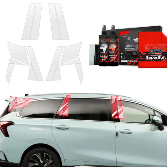 Protective film for exterior car parts – shields against scratches, chips, and scuffs