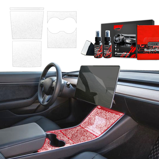 Scratch-resistant film for automotive interior elements