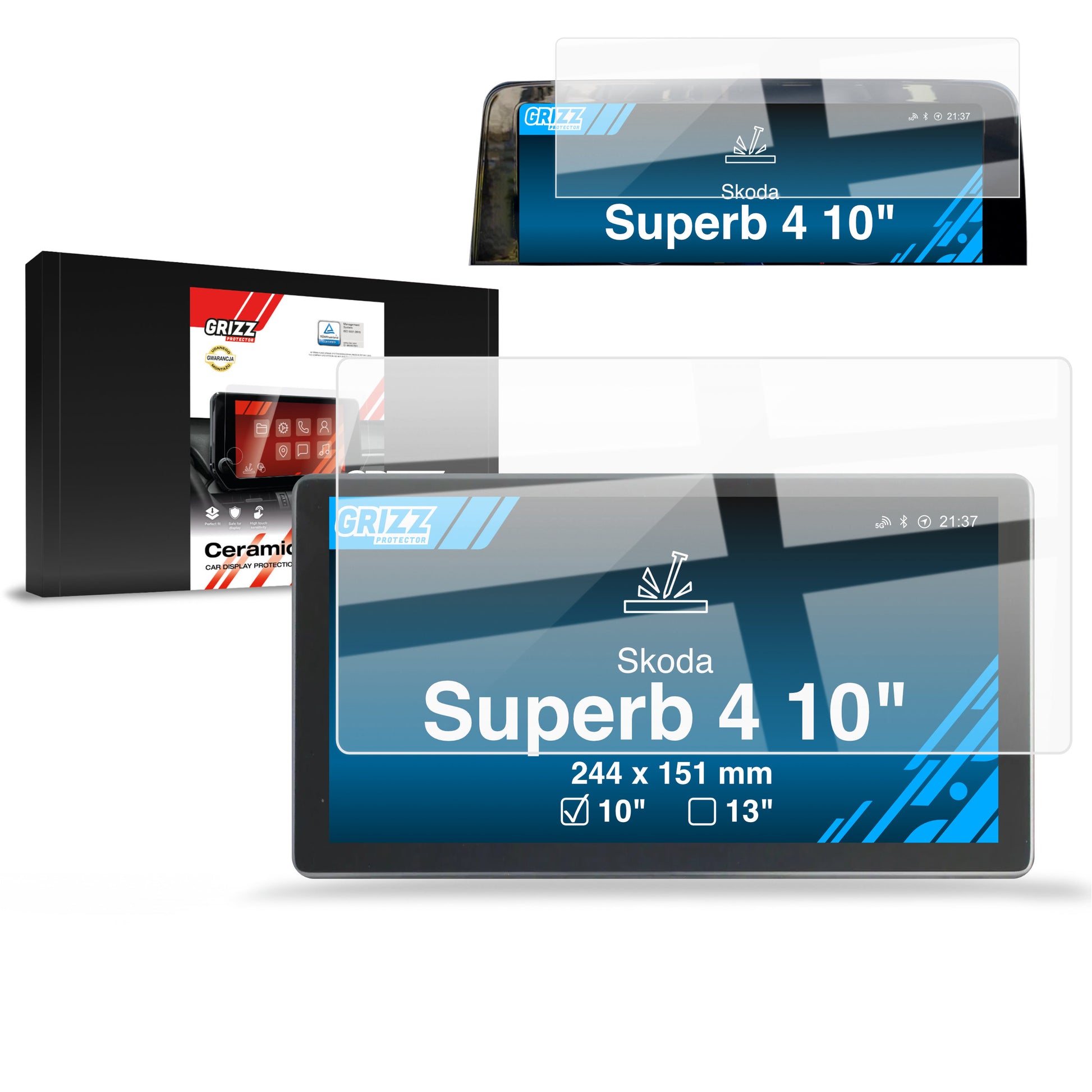 Protective film for car touchscreen display – anti-scratch and transparent