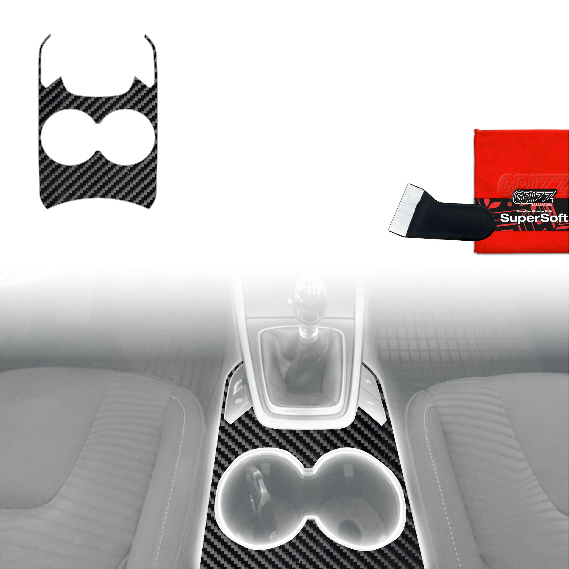 Scratch-resistant film for automotive interior elements