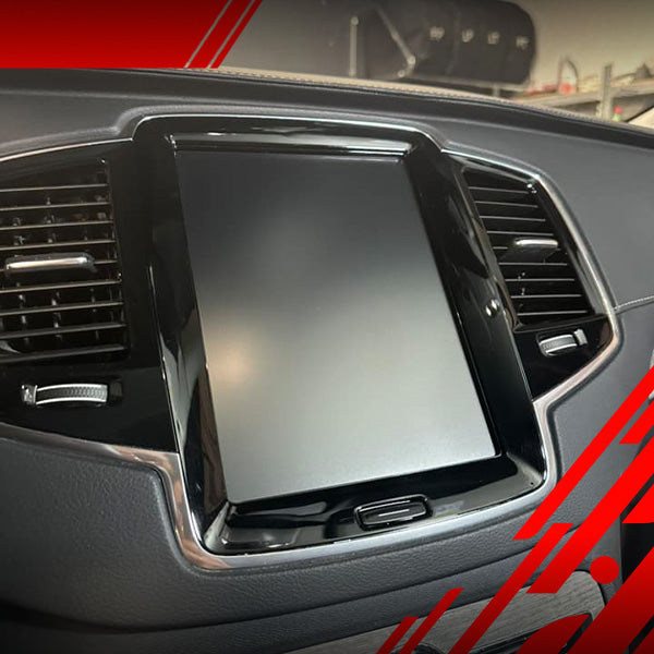 Displayschutzfolie für Volvo XC90 (2015-2020) Anti-Fingerprint, Matt
