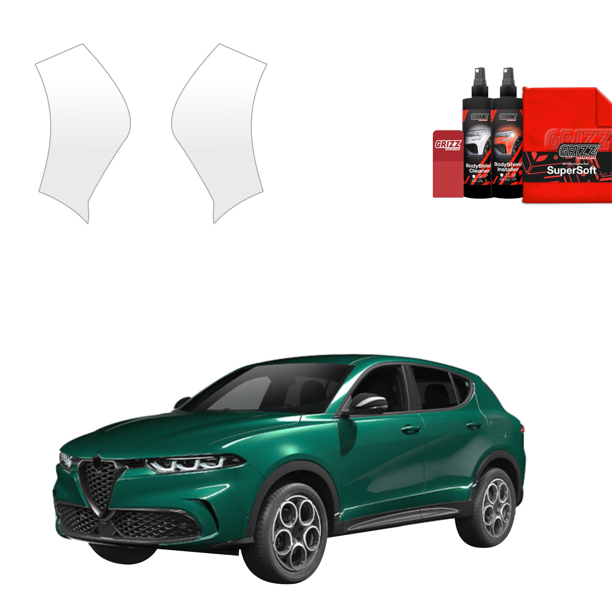 Protective film for exterior car parts – shields against scratches, chips, and scuffs