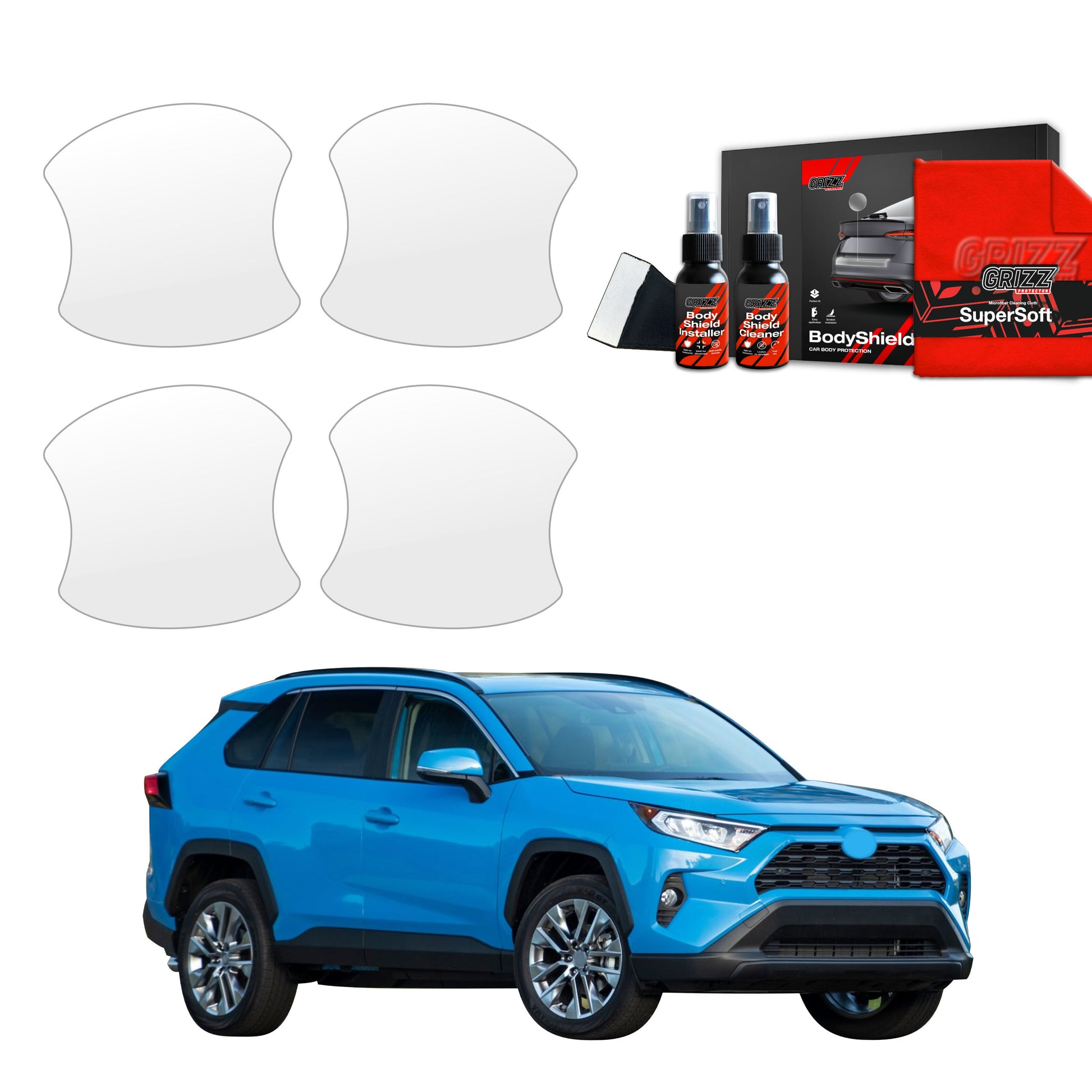 Protective film for exterior car parts – shields against scratches, chips, and scuffs