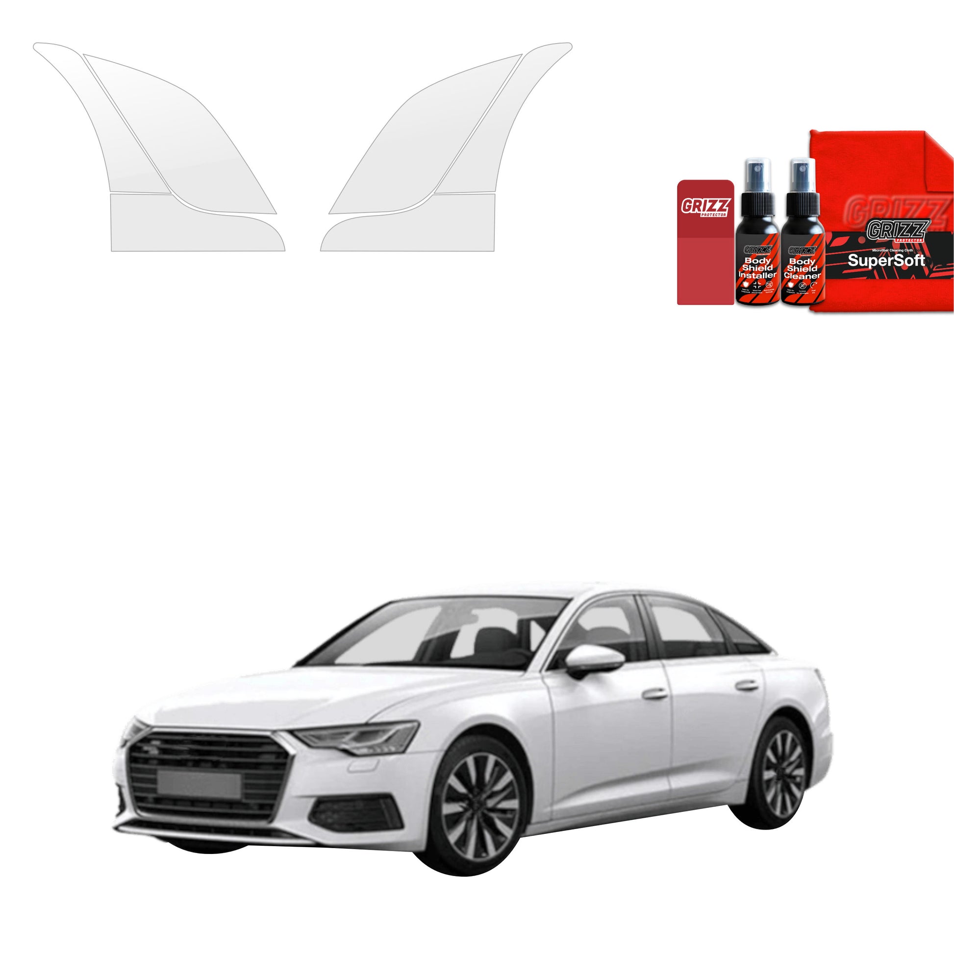 Protective film for exterior car parts – shields against scratches, chips, and scuffs