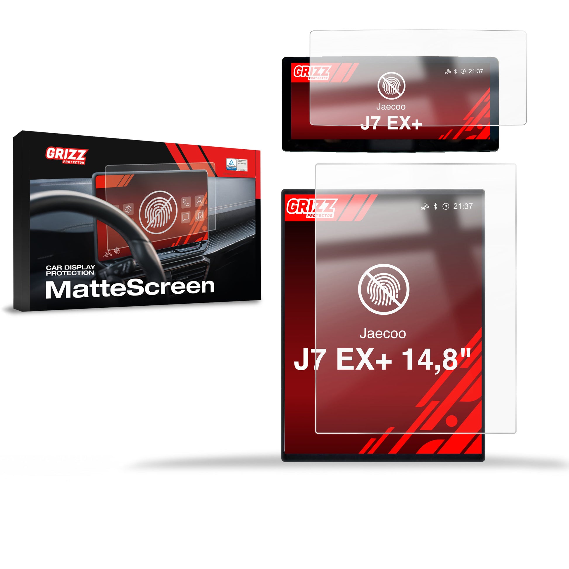 Scratch-resistant film for automotive interior elements