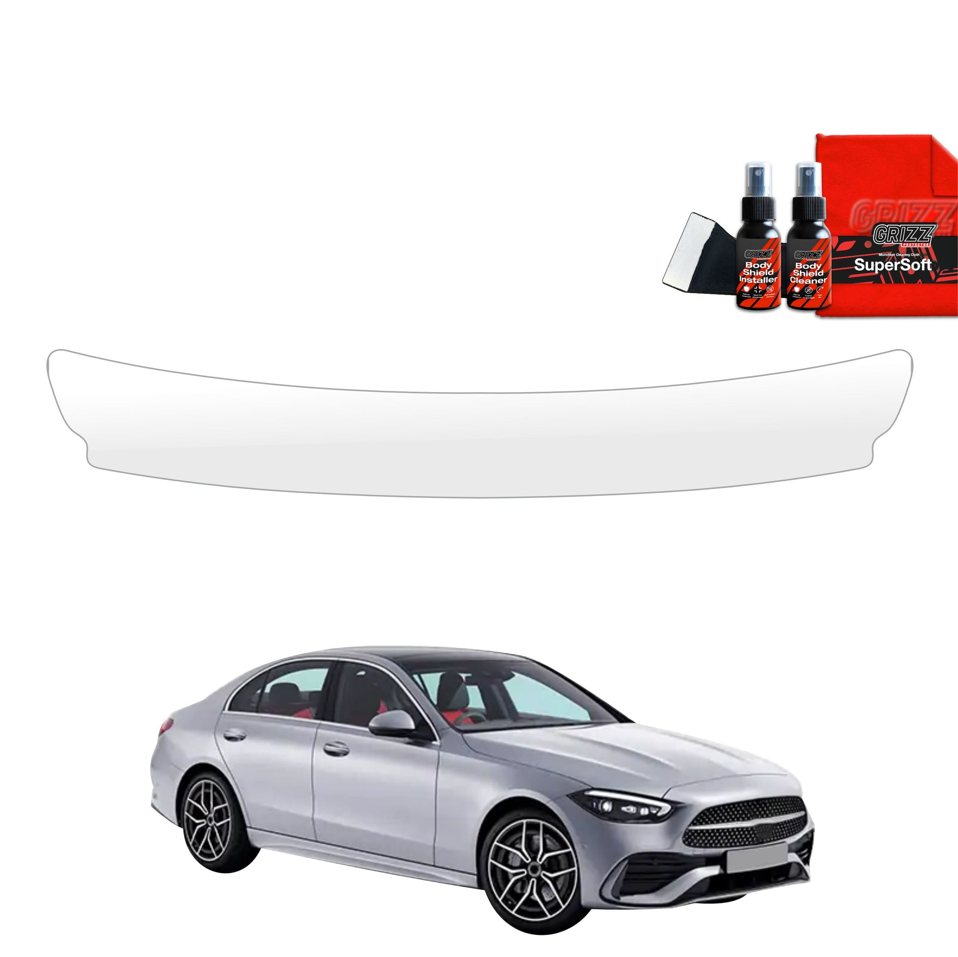 Protective film for exterior car parts – shields against scratches, chips, and scuffs