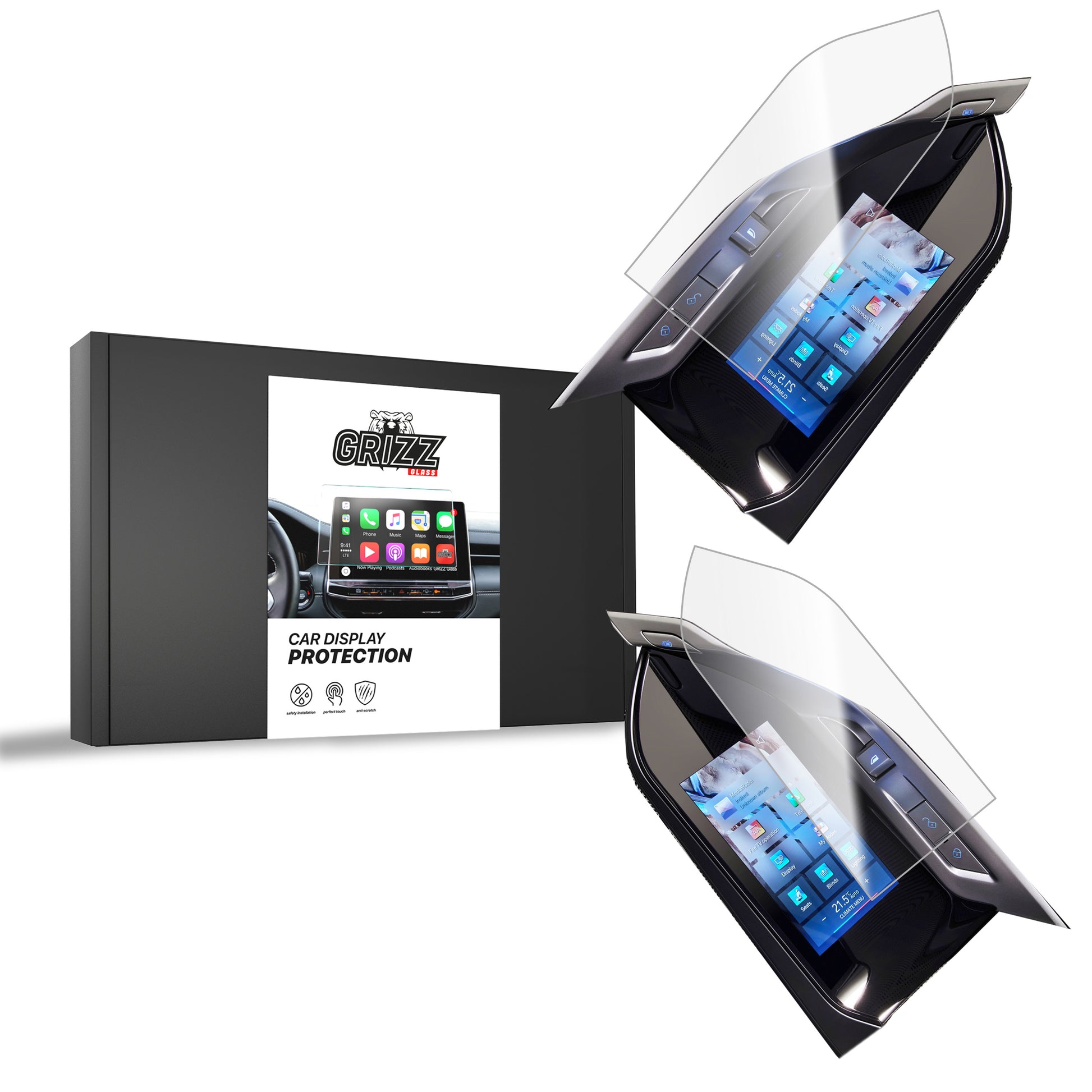 Protective film for car touchscreen display – anti-scratch and transparent
