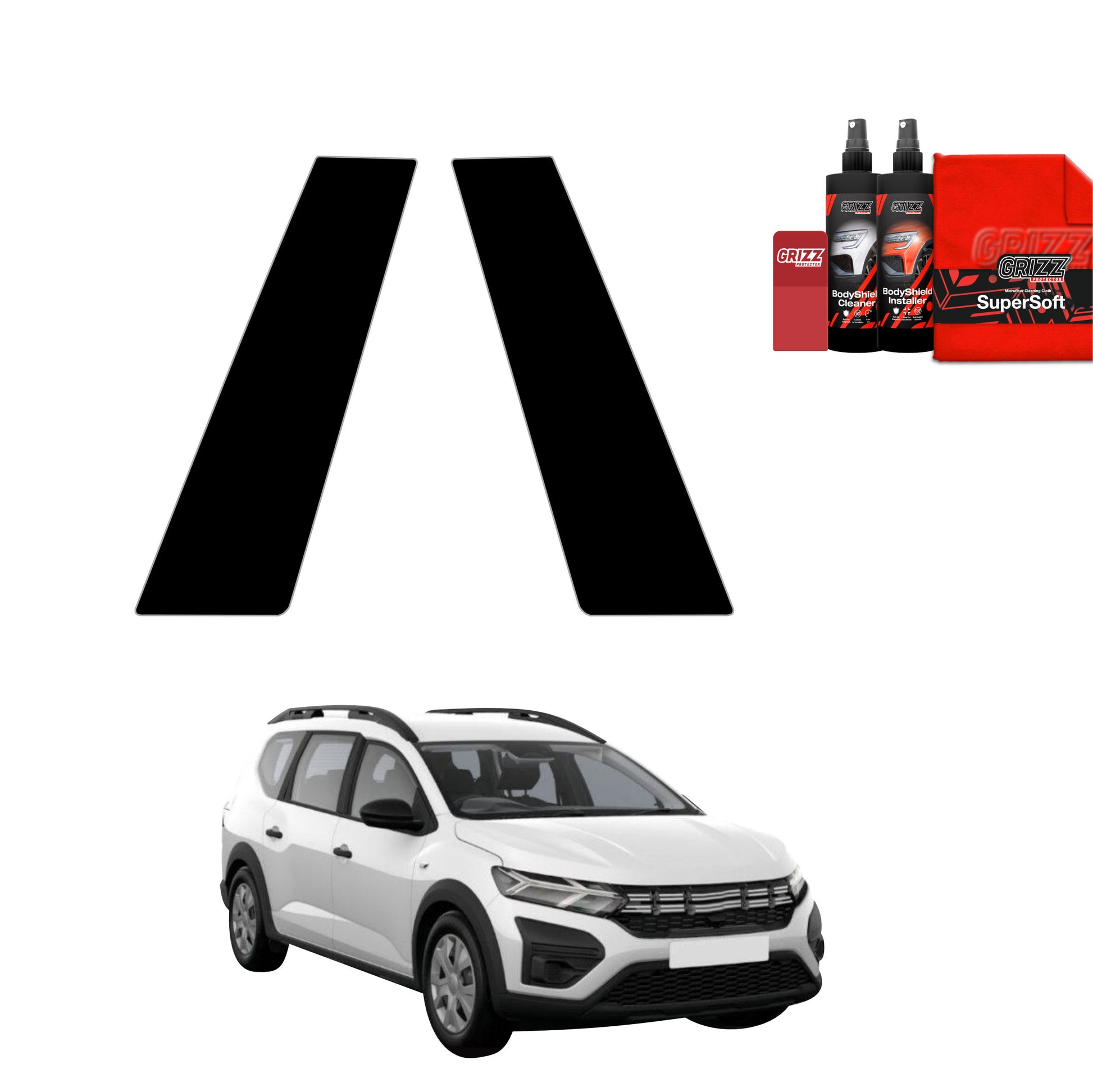 Protective film for exterior car parts – shields against scratches, chips, and scuffs