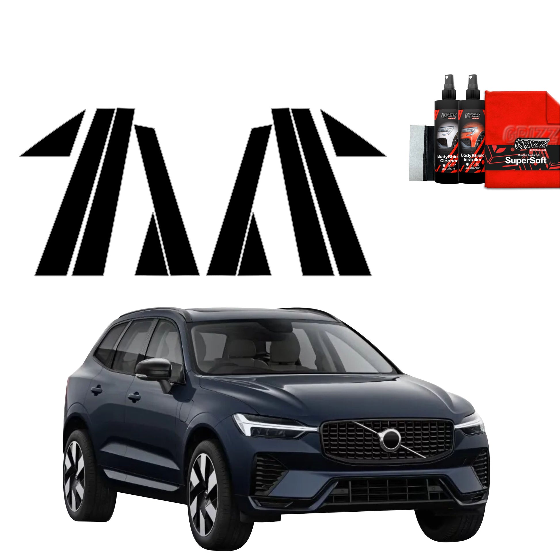 Protective film for exterior car parts – shields against scratches, chips, and scuffs