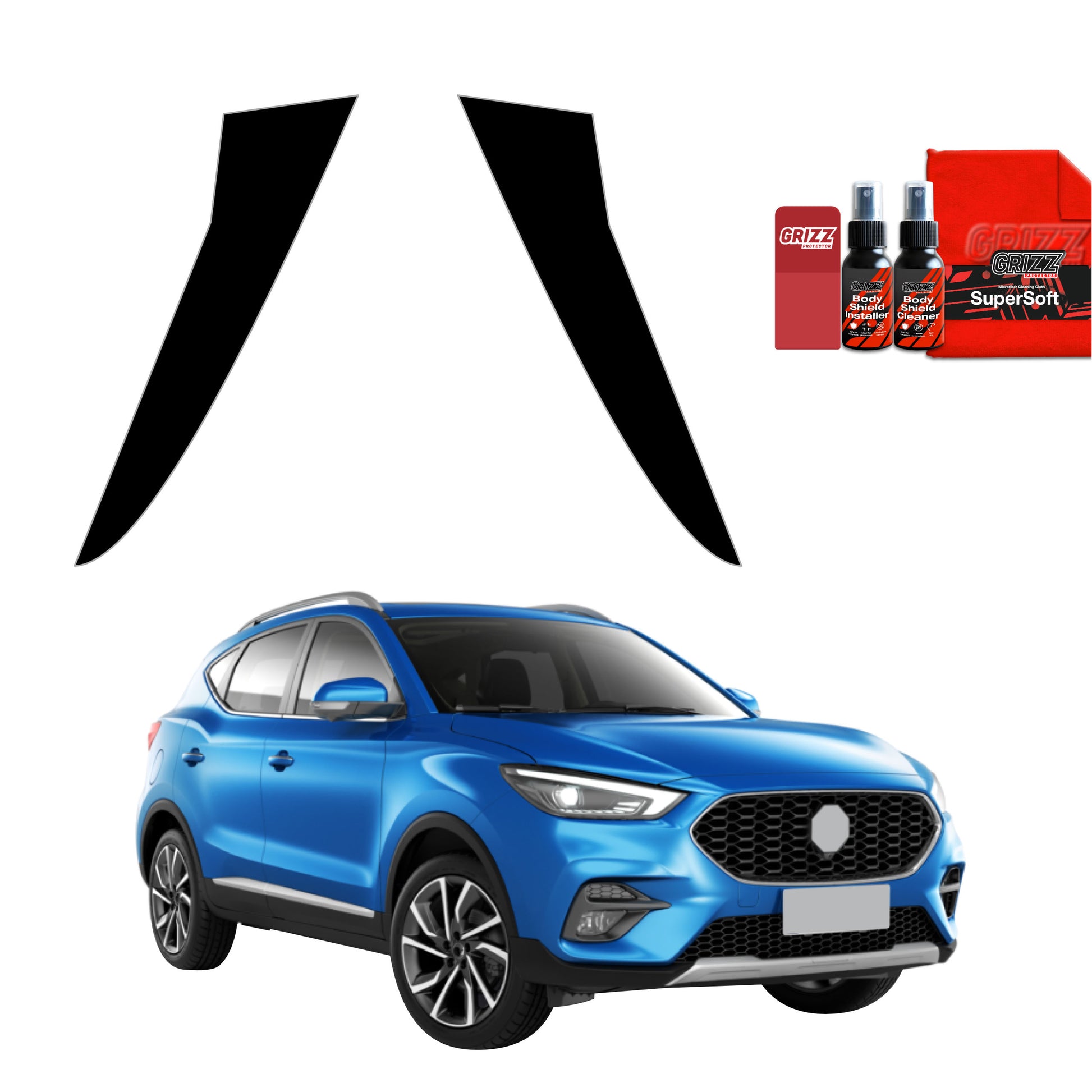 Protective film for exterior car parts – shields against scratches, chips, and scuffs