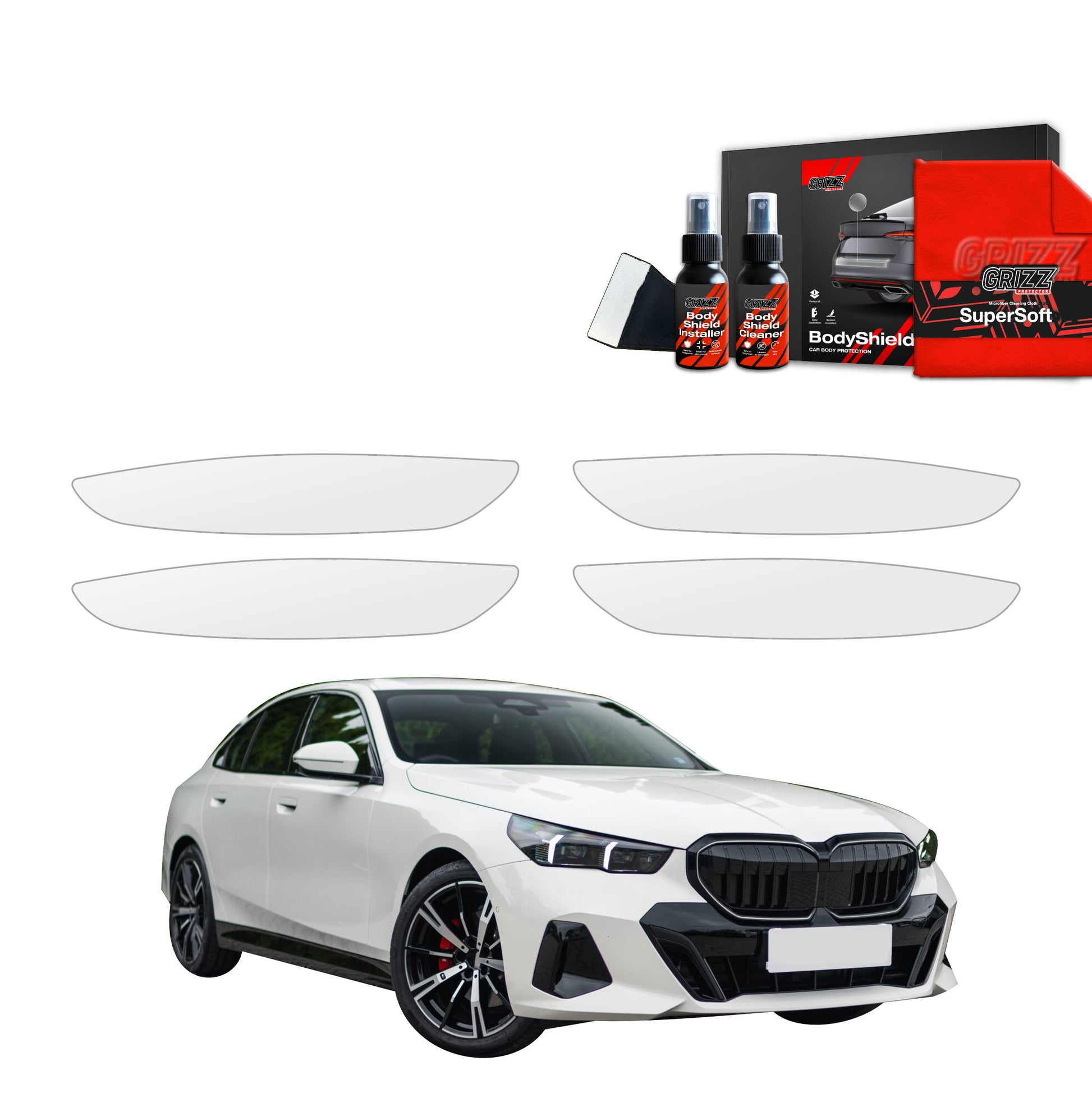 Protective film for exterior car parts – shields against scratches, chips, and scuffs