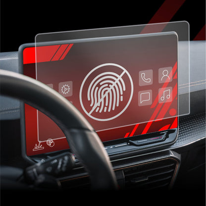 GrizzProtector 2in1 Displayschutzfolie für Kia Sportage 5 (2021-2024), matt & anti-fingerprint, schützt Ihr Display.