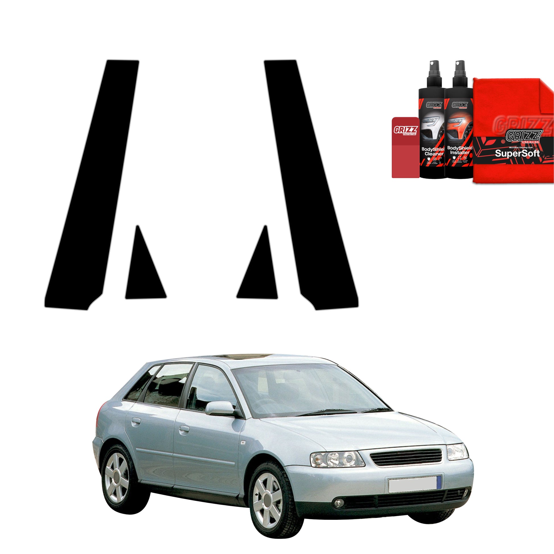 Protective film for exterior car parts – shields against scratches, chips, and scuffs