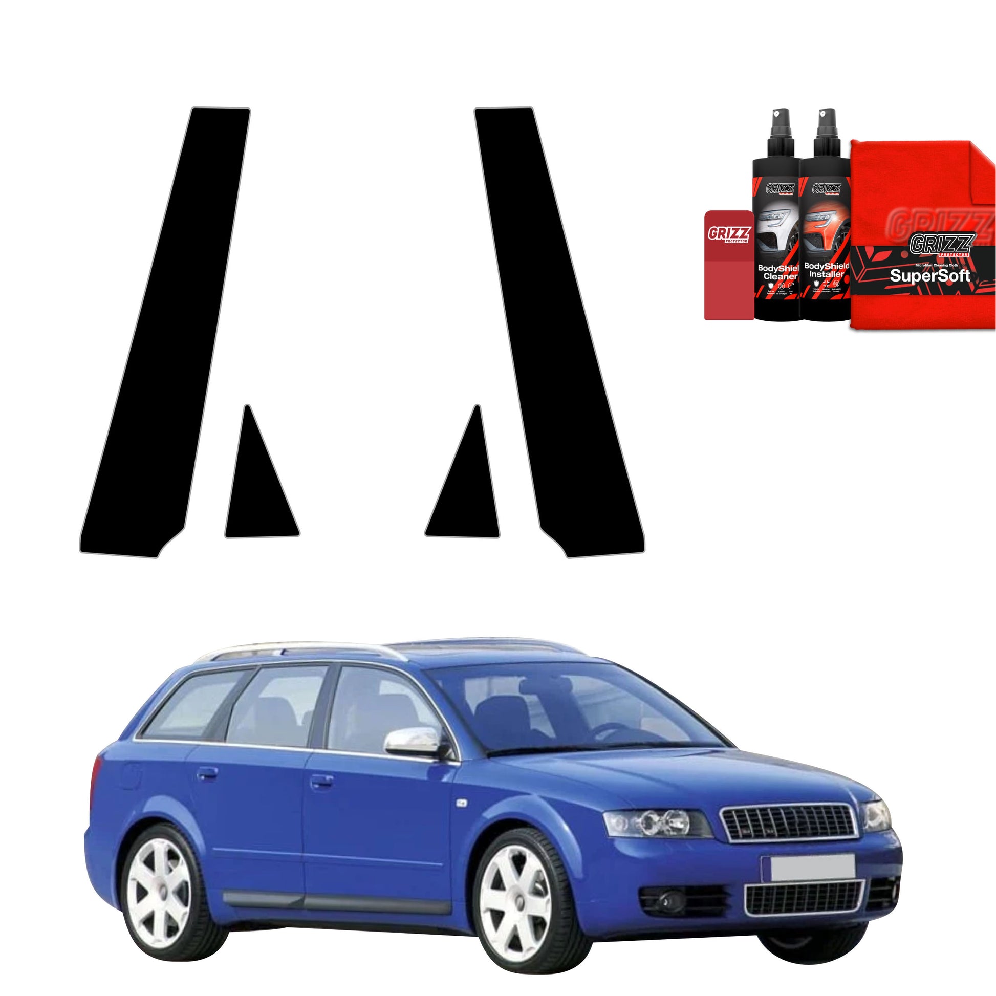 Protective film for exterior car parts – shields against scratches, chips, and scuffs