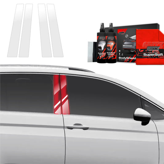 Protective film for exterior car parts – shields against scratches, chips, and scuffs