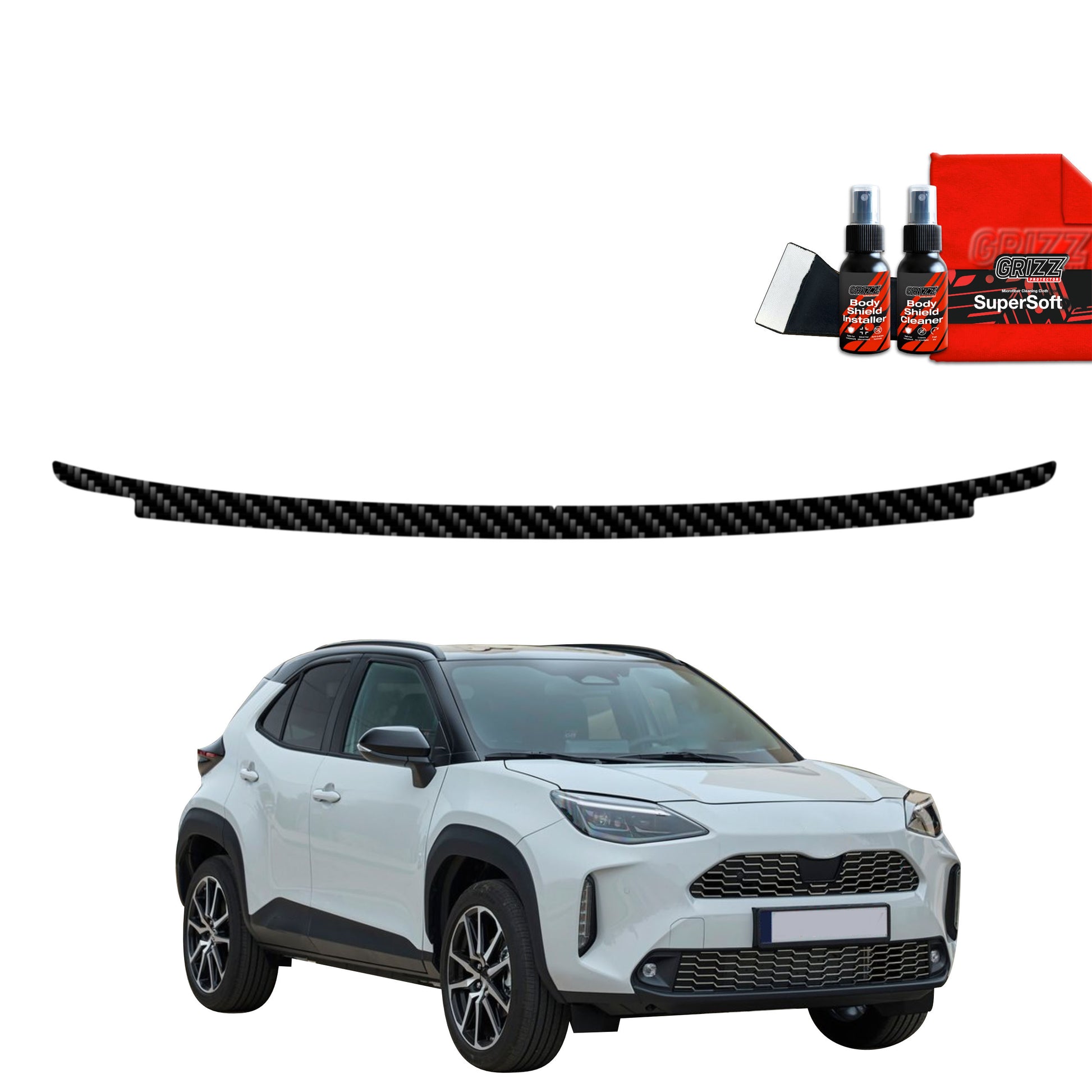 Protective film for exterior car parts – shields against scratches, chips, and scuffs