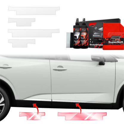 Protective film for exterior car parts – shields against scratches, chips, and scuffs