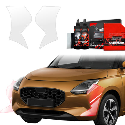 Protective film for exterior car parts – shields against scratches, chips, and scuffs