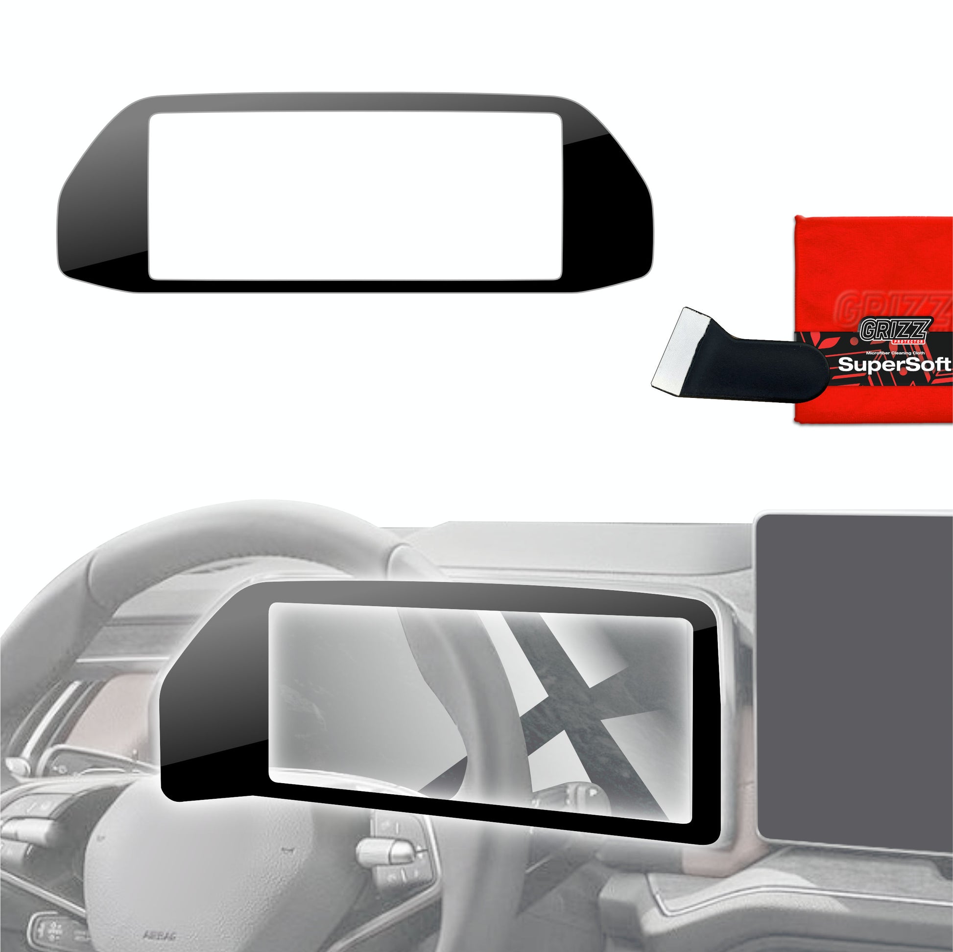 Scratch-resistant film for automotive interior elements