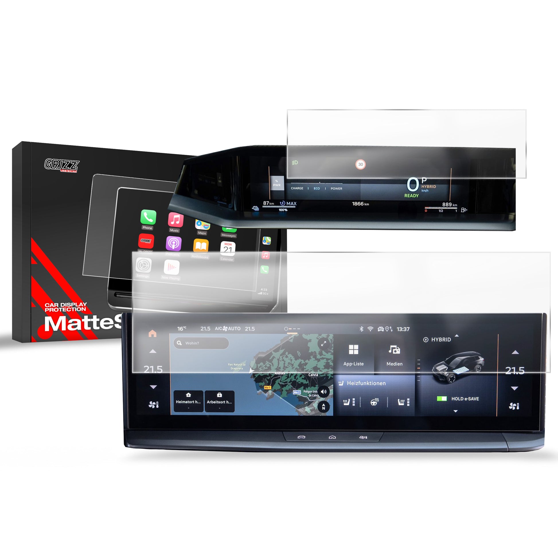 Anti-fingerprint screen protector for car touchscreen – scratch-resistant and easy to apply