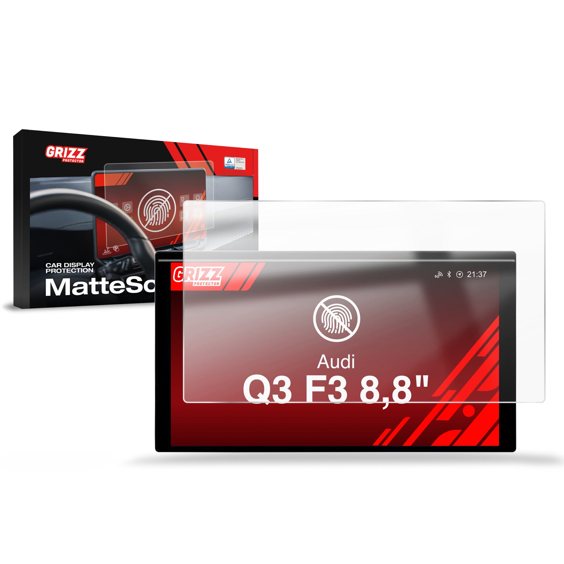 Anti-fingerprint screen protector for car touchscreen