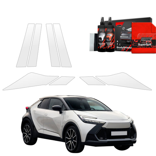 Protective film for exterior car parts – shields against scratches, chips, and scuffs
