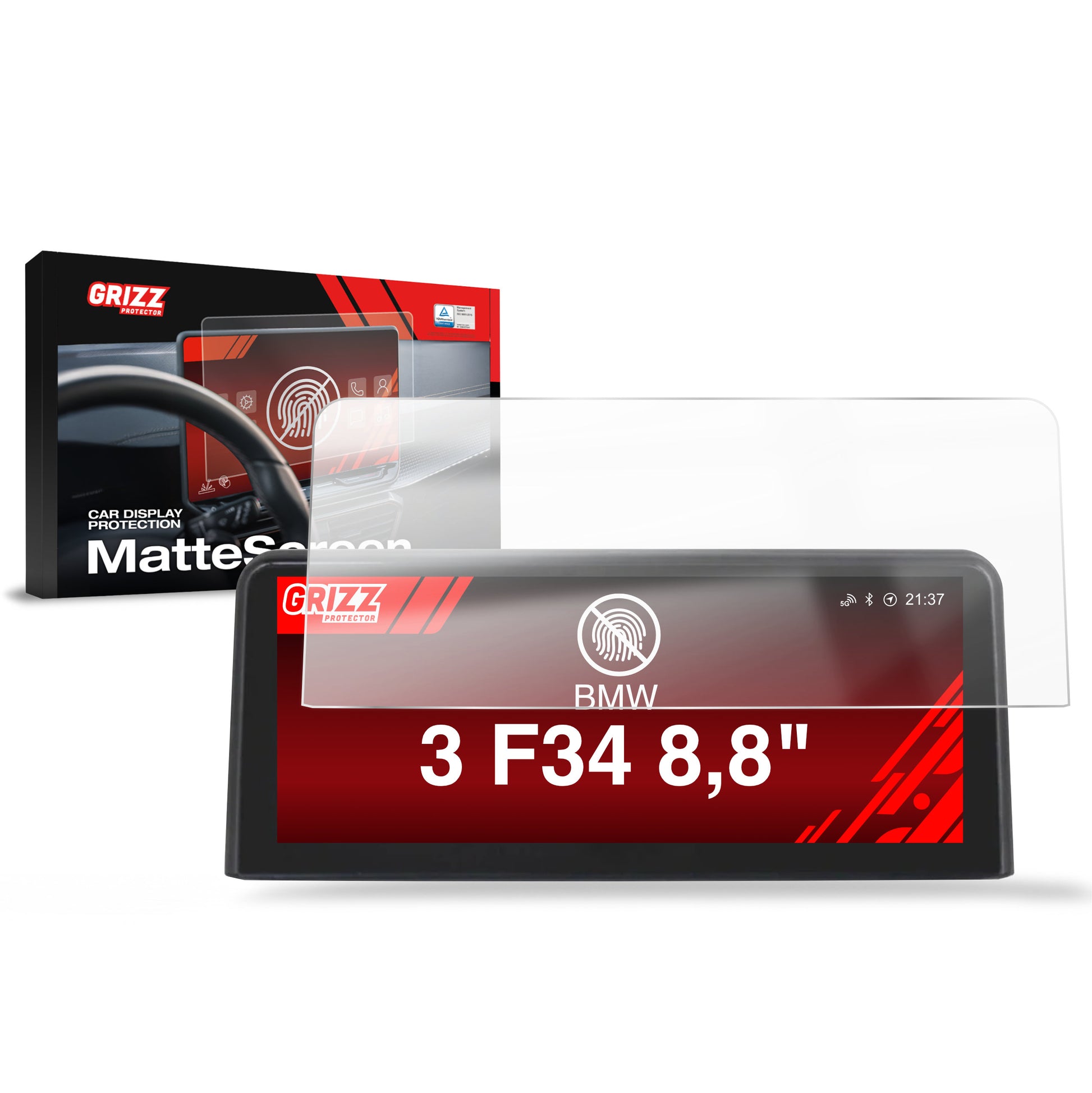 Scratch-resistant film for automotive interior elements