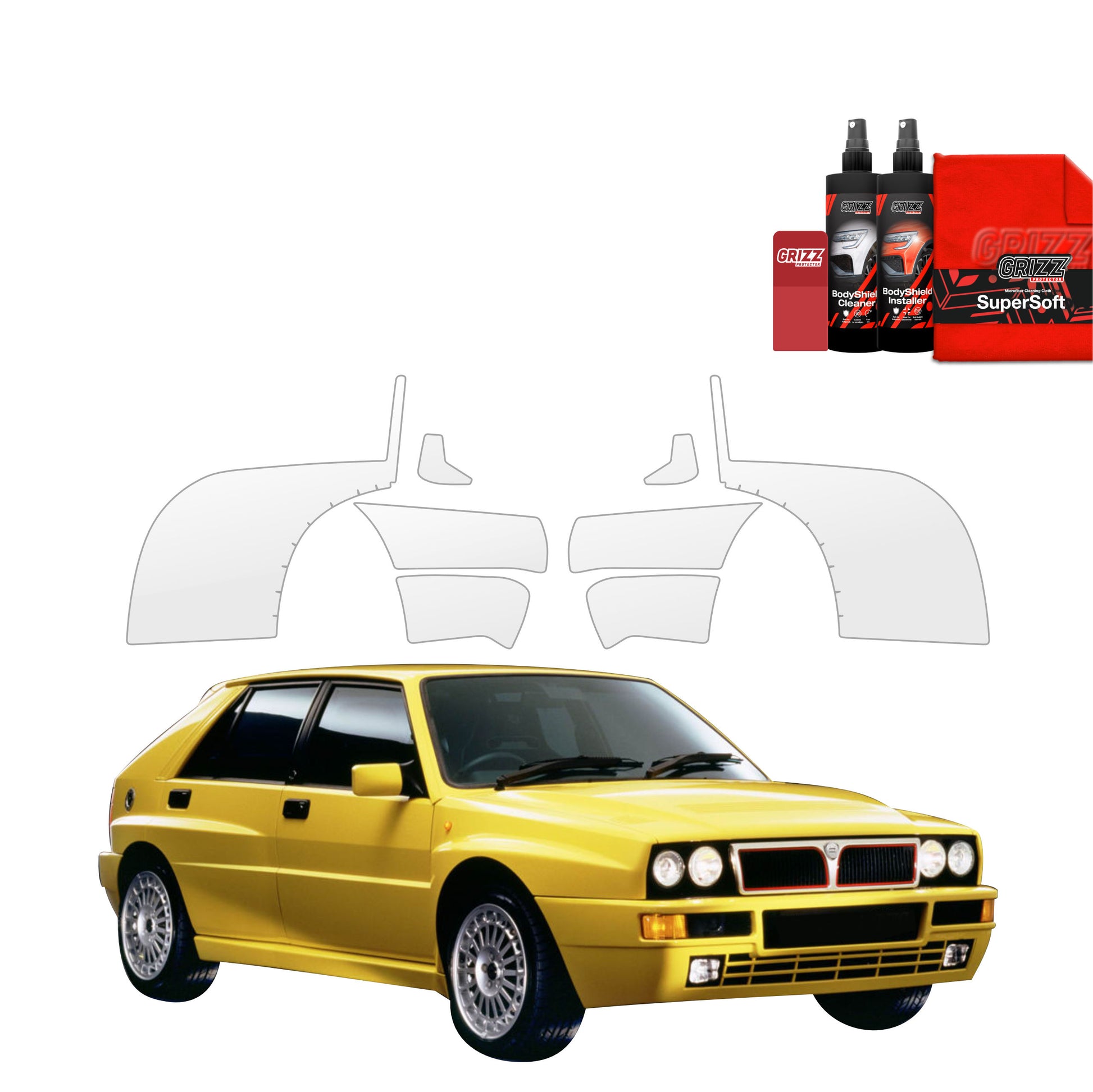 Protective film for exterior car parts – shields against scratches, chips, and scuffs