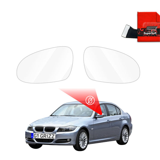 Rain protection film for exterior mirrors