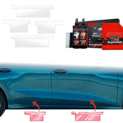 Protective film for exterior car parts – shields against scratches, chips, and scuffs