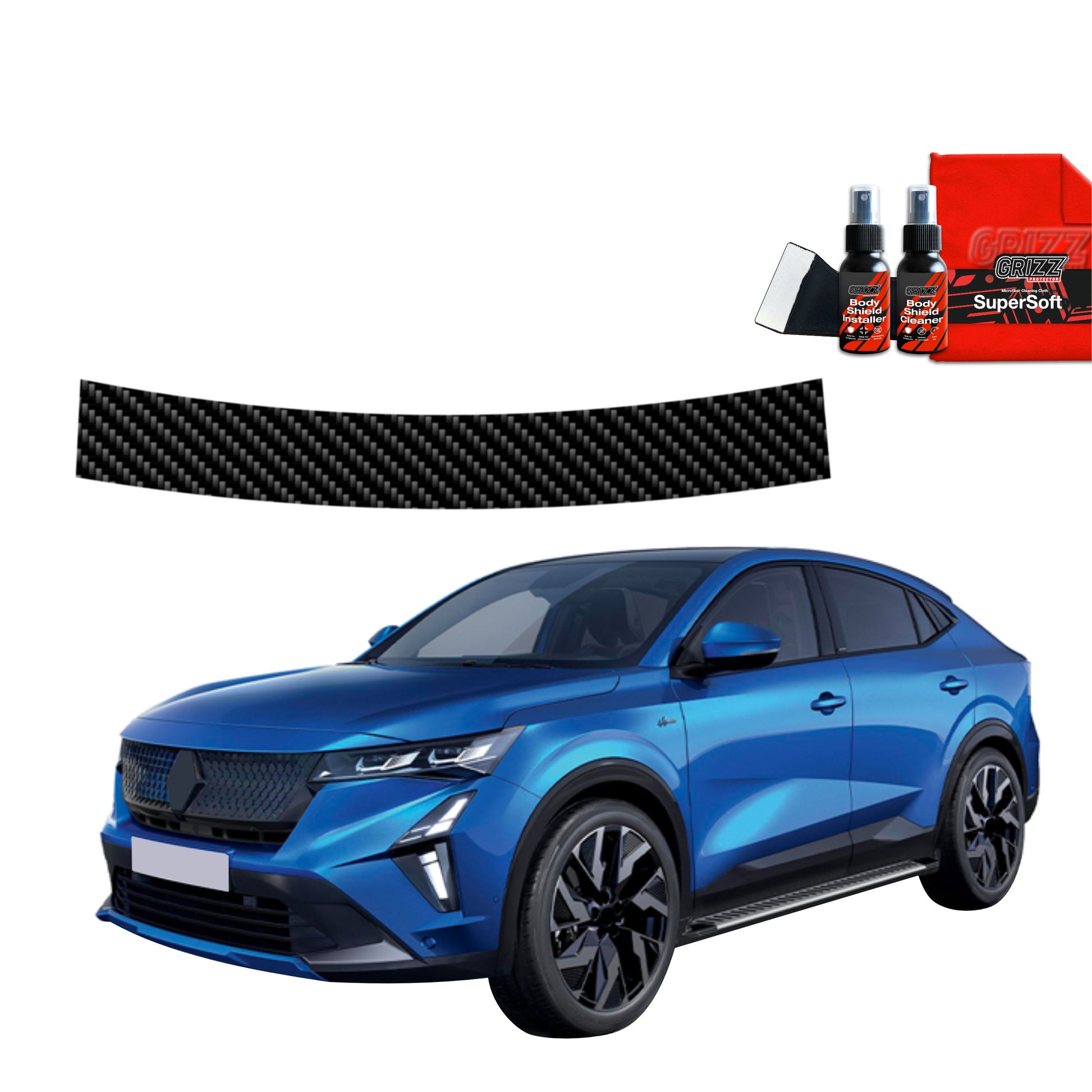 Protective film for exterior car parts – shields against scratches, chips, and scuffs