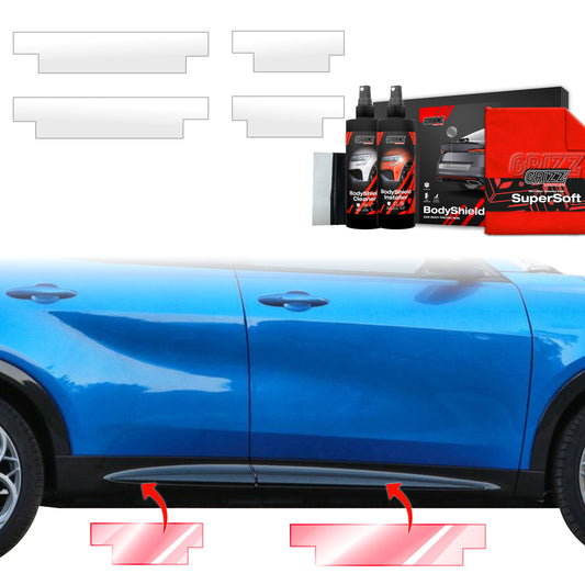 Protective film for exterior car parts – shields against scratches, chips, and scuffs