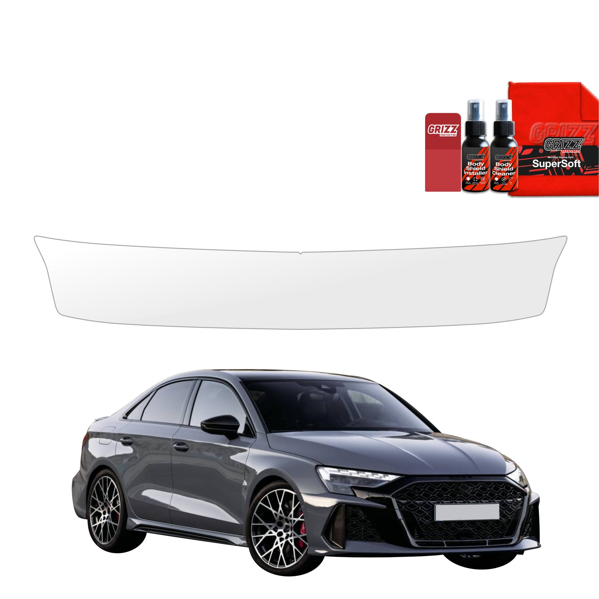 Protective film for exterior car parts – shields against scratches, chips, and scuffs