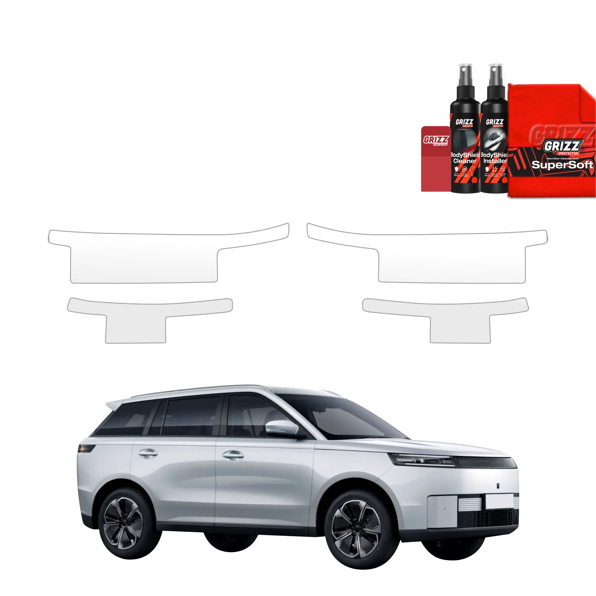 Protective film for exterior car parts – shields against scratches, chips, and scuffs