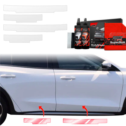 Protective film for exterior car parts – shields against scratches, chips, and scuffs