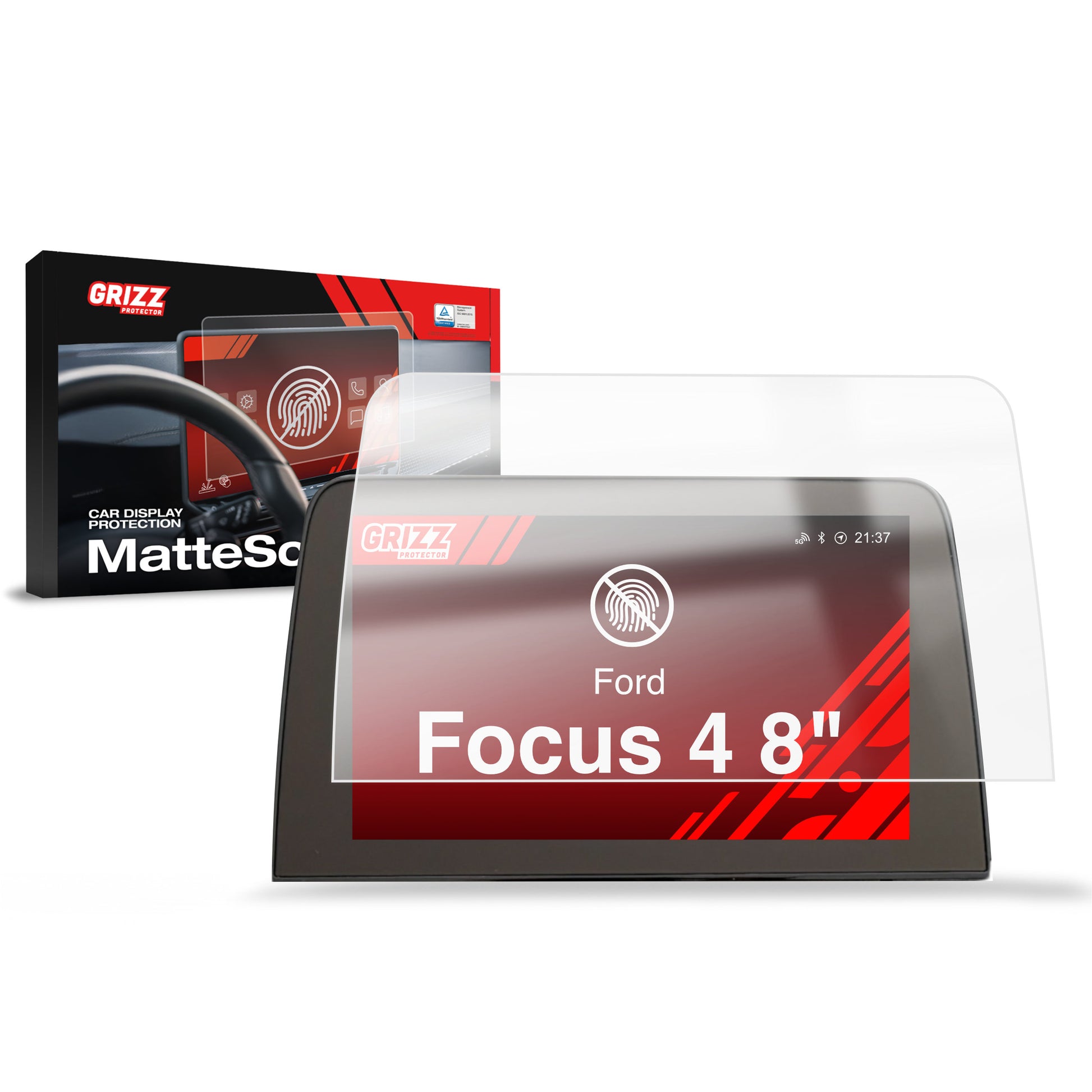 Anti-fingerprint screen protector for car touchscreen