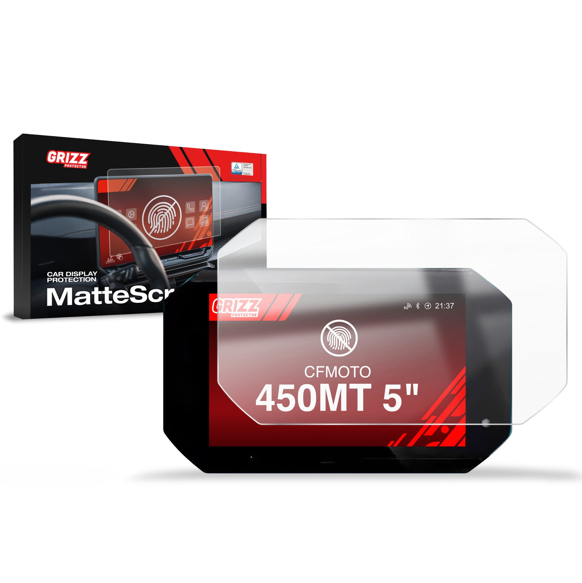 Scratch-resistant film for automotive interior elements