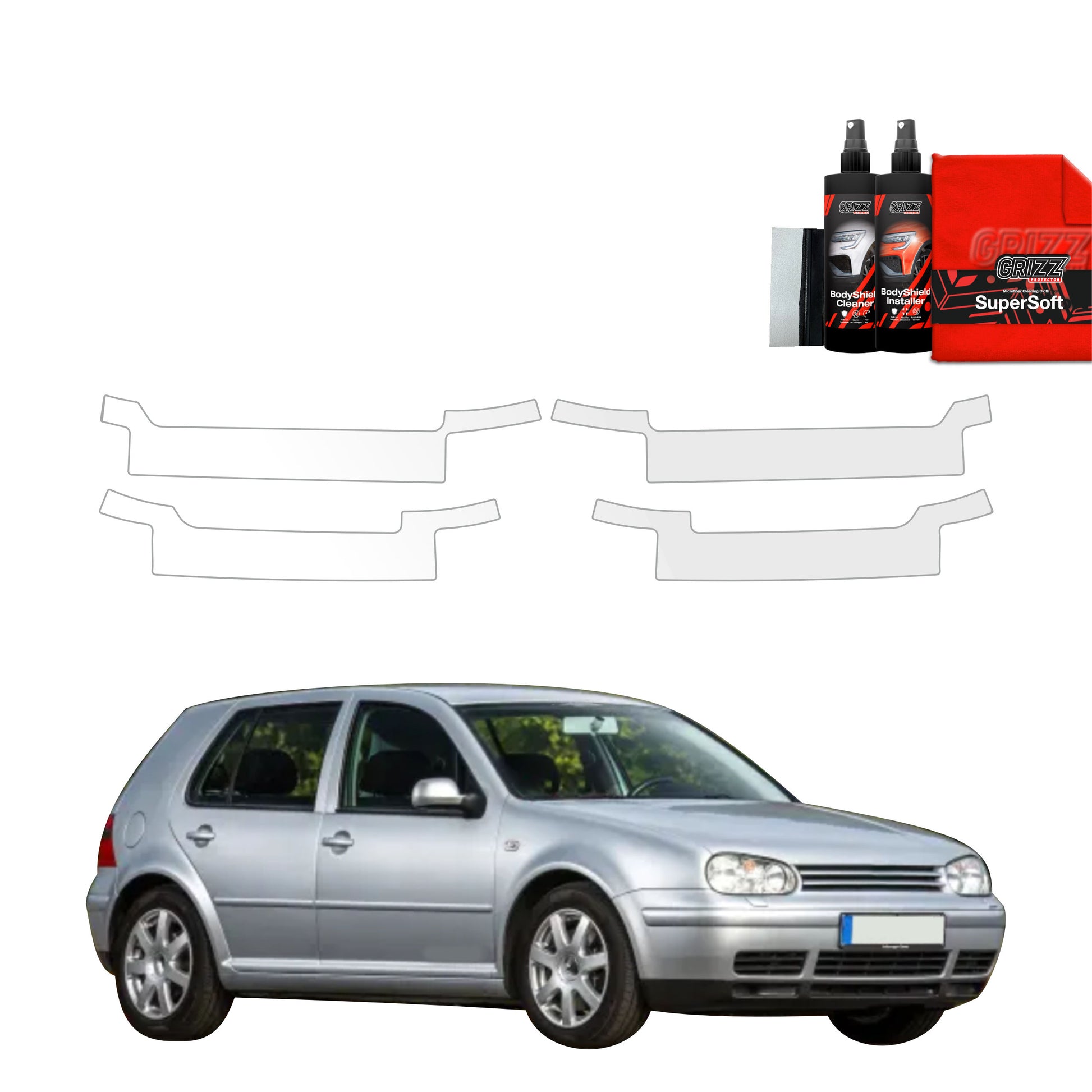 Protective film for exterior car parts – shields against scratches, chips, and scuffs