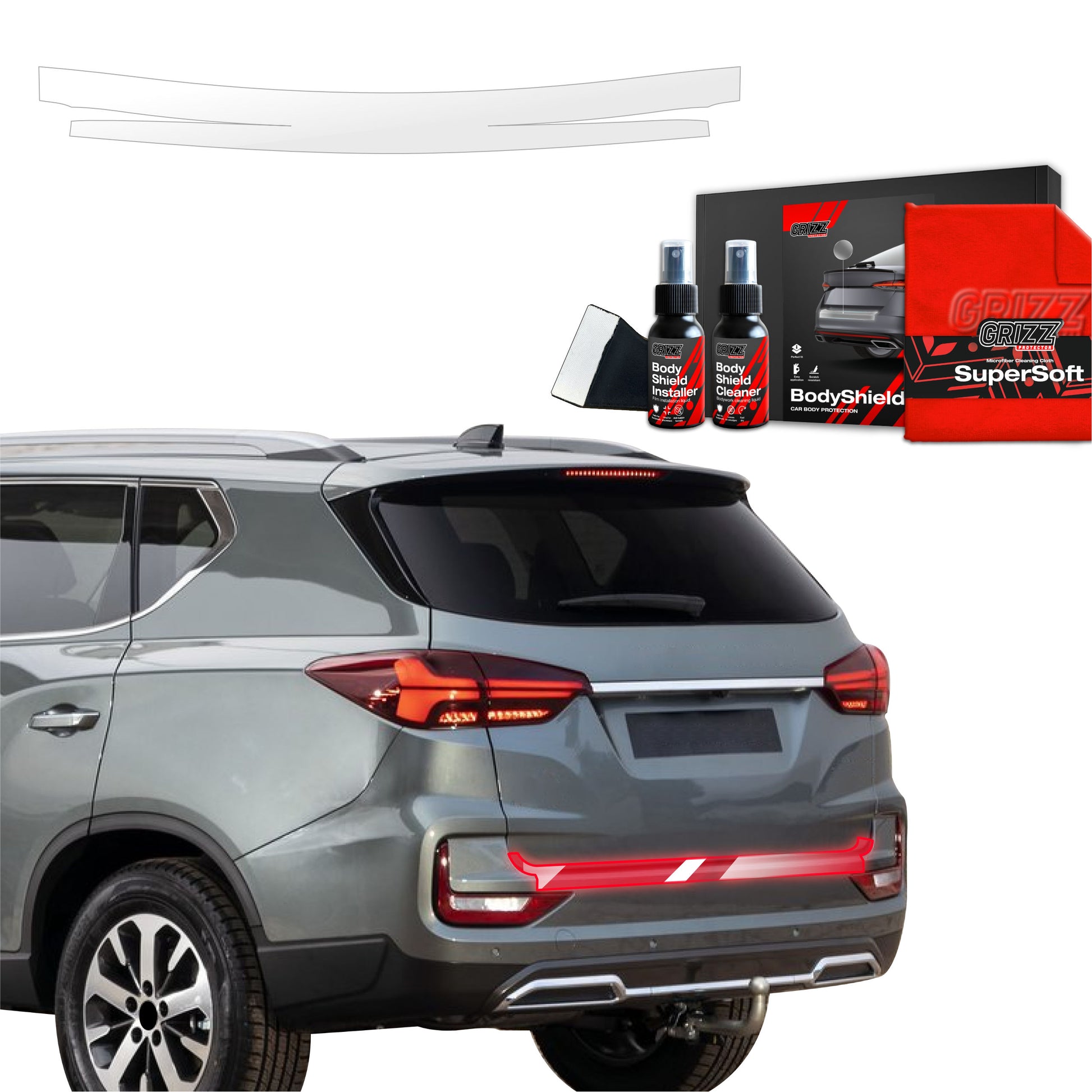 Protective film for exterior car parts – shields against scratches, chips, and scuffs