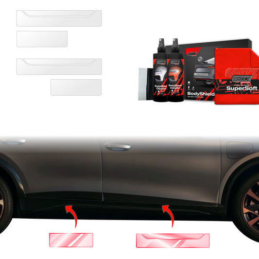 Protective film for exterior car parts – shields against scratches, chips, and scuffs