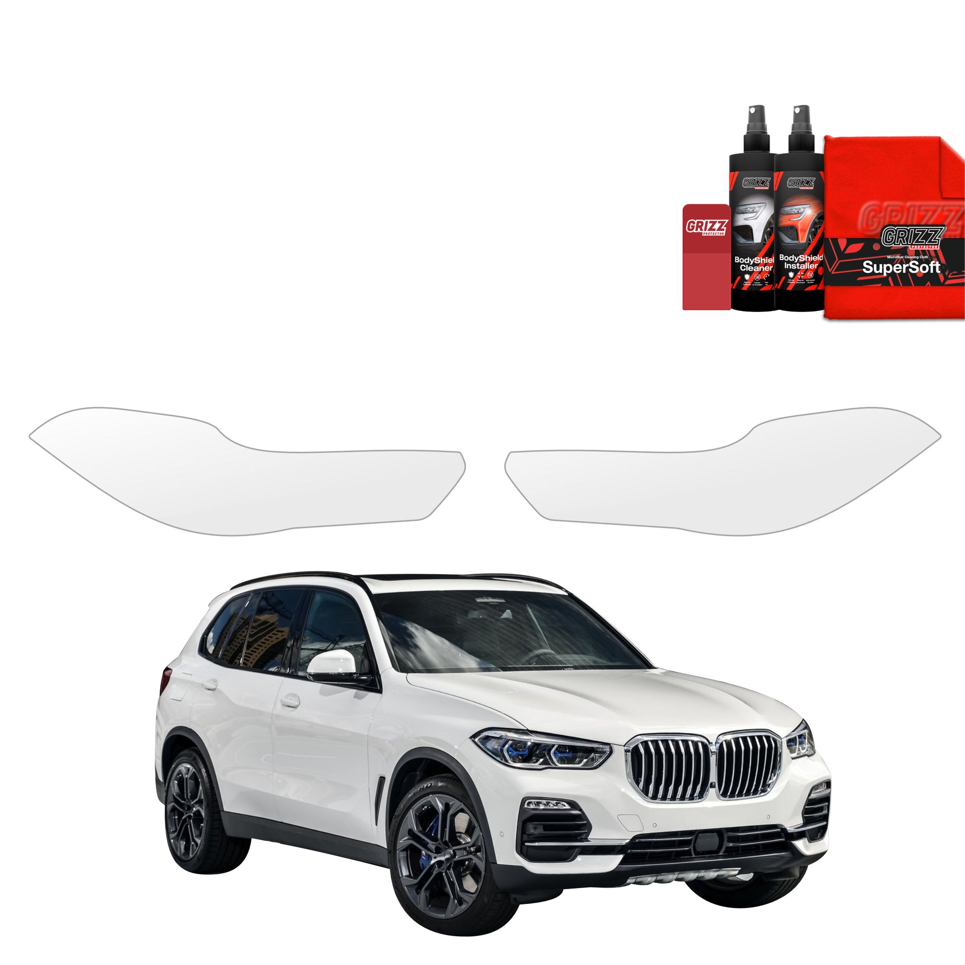Protective film for exterior car parts – shields against scratches, chips, and scuffs