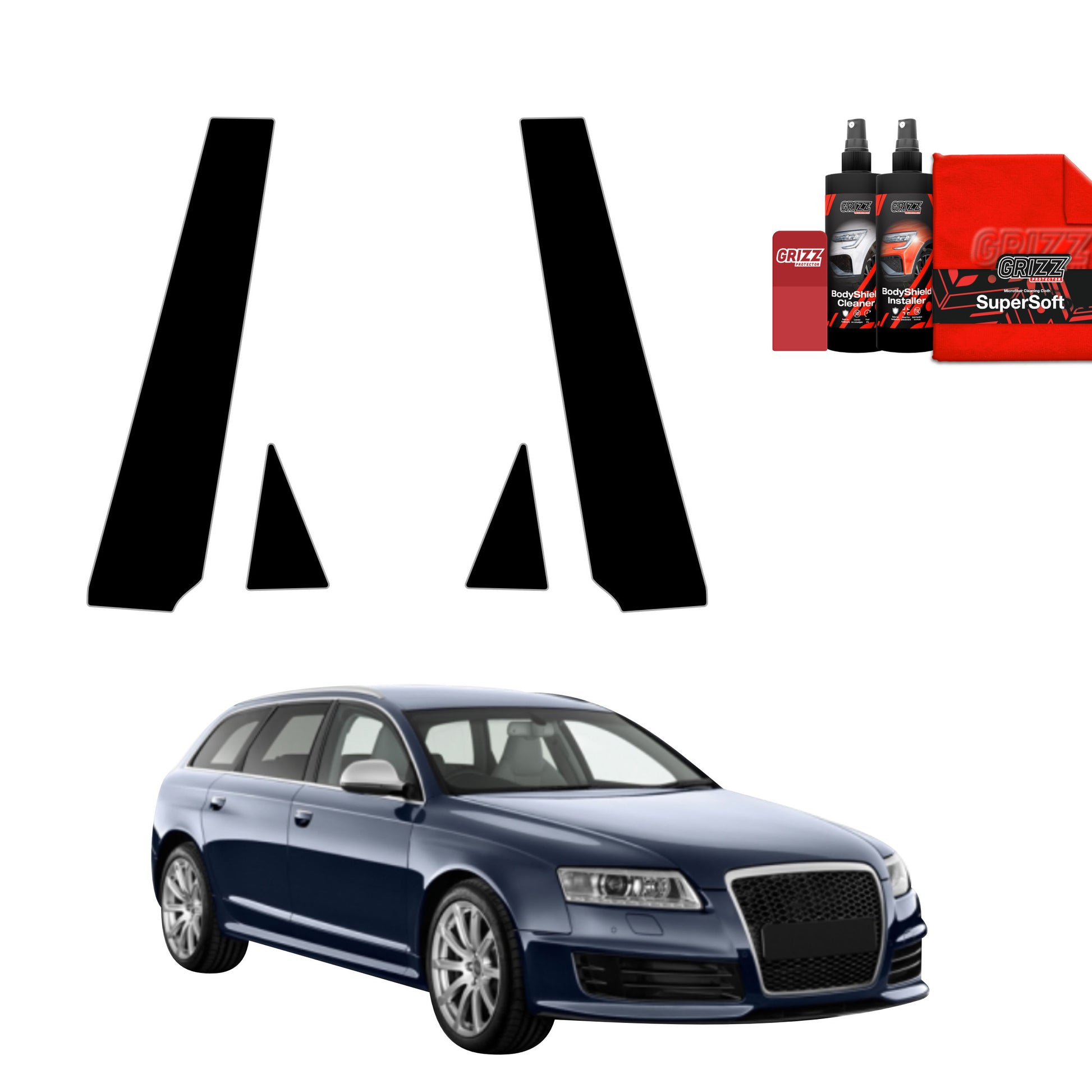 Protective film for exterior car parts – shields against scratches, chips, and scuffs