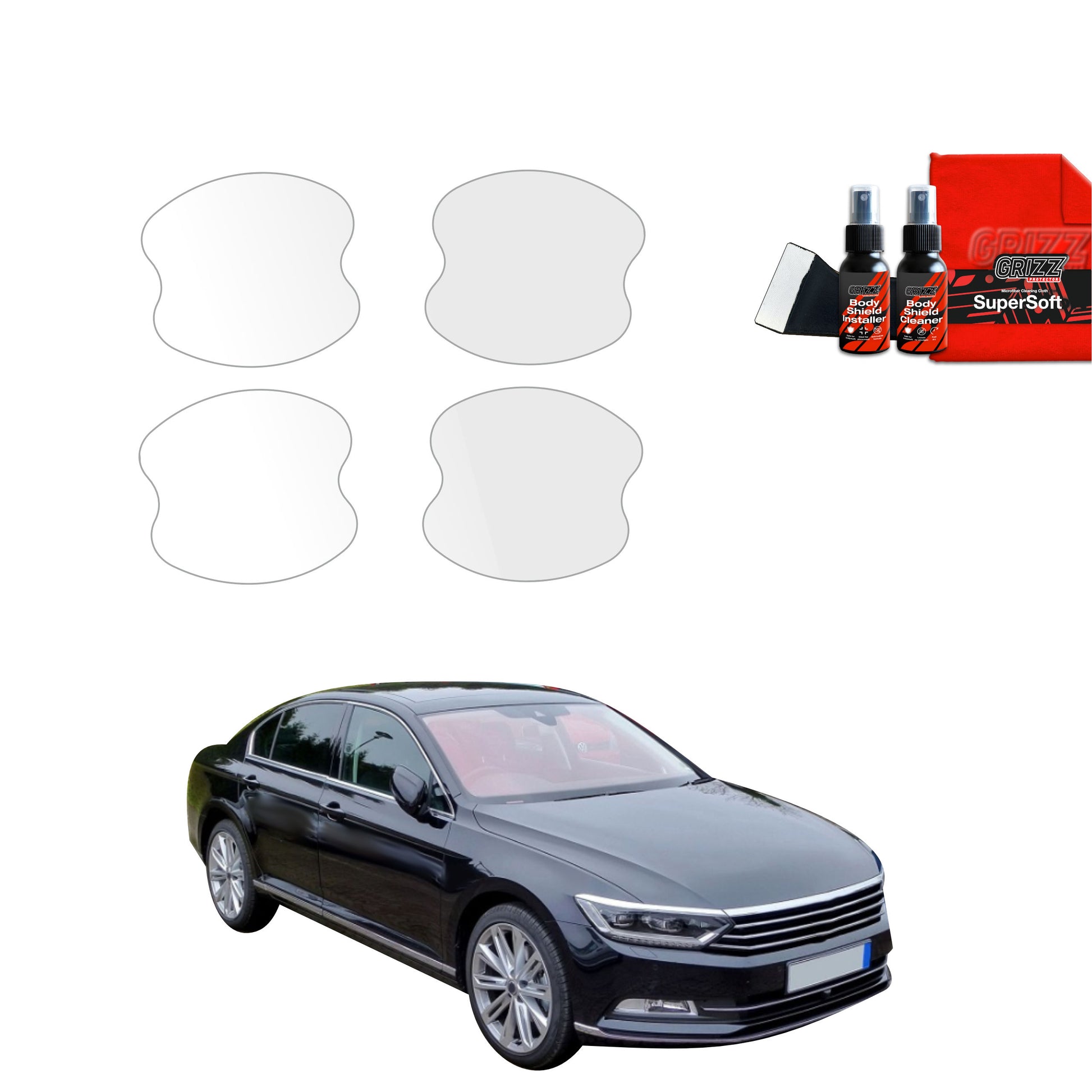 Protective film for exterior car parts – shields against scratches, chips, and scuffs