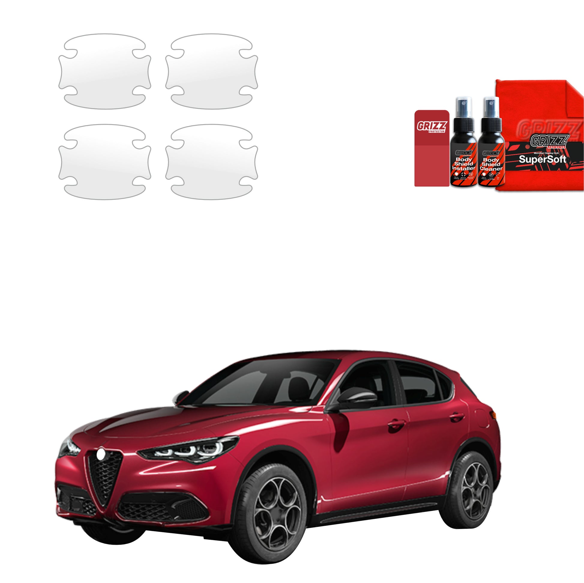 Protective film for exterior car parts – shields against scratches, chips, and scuffs
