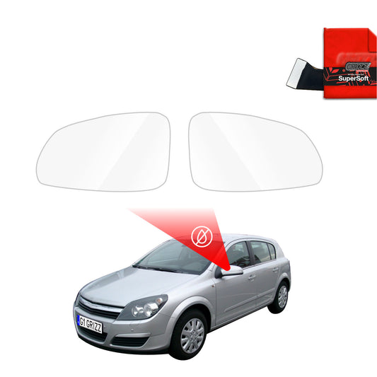 Rain protection film for exterior mirrors