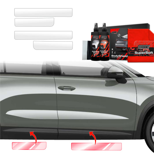 Protective film for exterior car parts – shields against scratches, chips, and scuffs