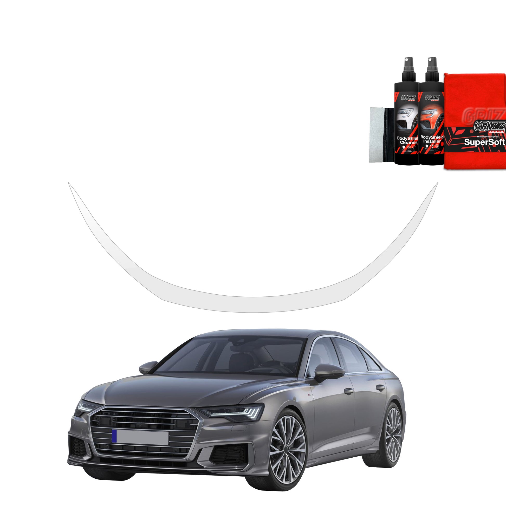 Protective film for exterior car parts – shields against scratches, chips, and scuffs