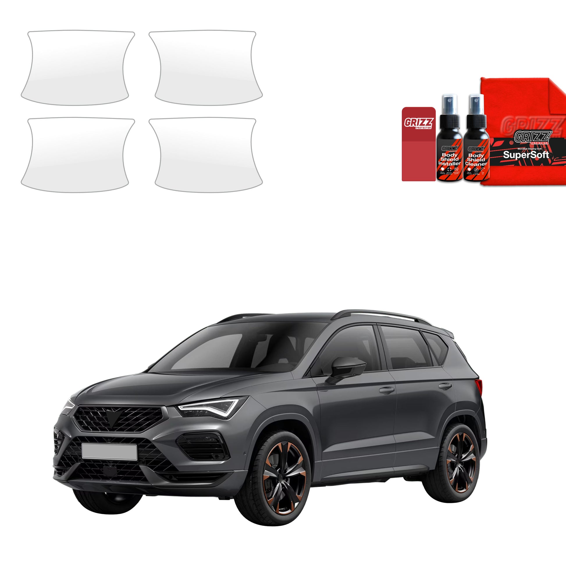 Protective film for exterior car parts – shields against scratches, chips, and scuffs