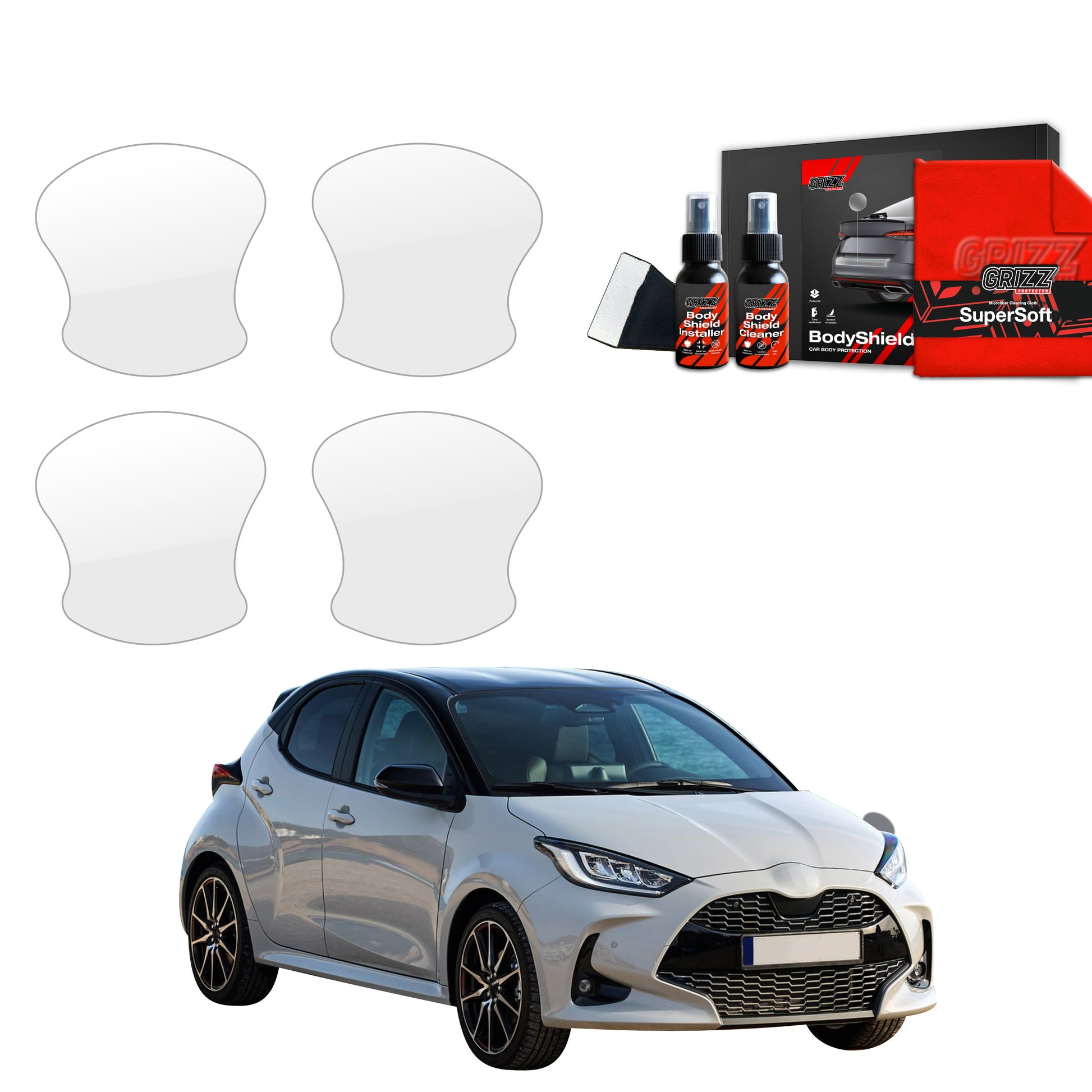 Protective film for exterior car parts – shields against scratches, chips, and scuffs